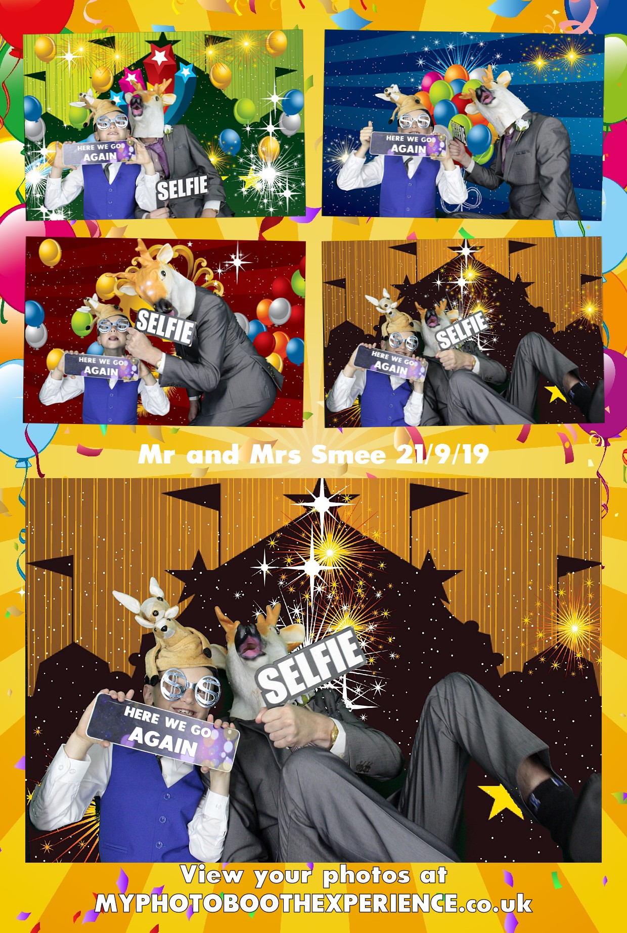 Katie and Jons Wedding | View more photos from the event at gallery.myphotoboothexperience.co.uk/u/MyPhotoBoothExperienceLtd/Katie-and-Jons-Wedding